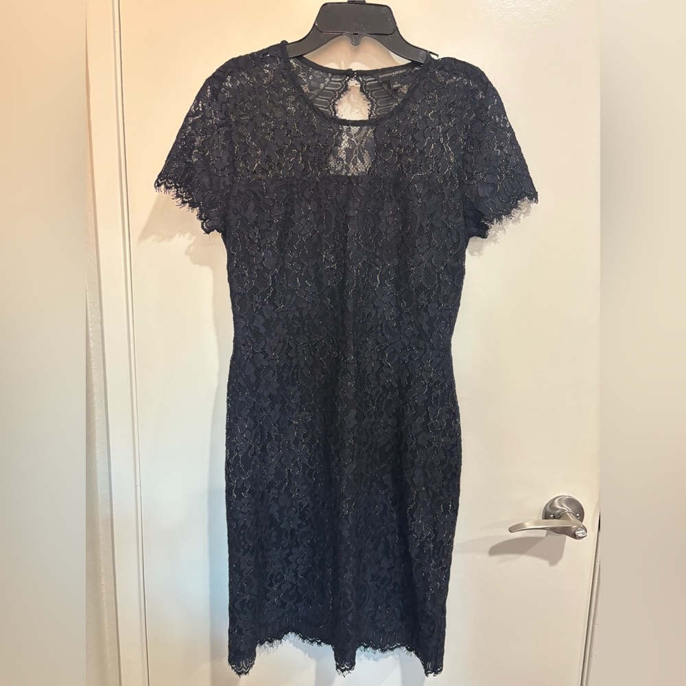 Banana Republic NWOT Black Lace Dress, size 4